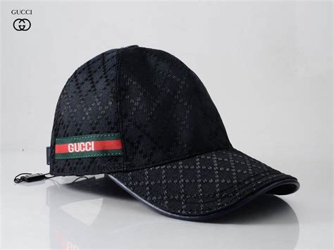 casquette gucci noir filet|casquette gucci homme luxe.